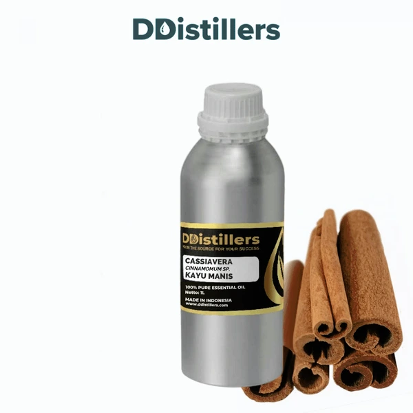 Cassia / Kayu Manis Tiongkok / Indonesia Essential Oil Pure 100%, 500ML-1L HDPE/SS