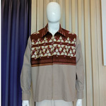 Jaket Pria 2( Motif Tri Hita Karana)