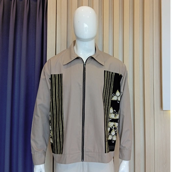 Jaket Pria 9 ( Motif Tri Hita Karana)