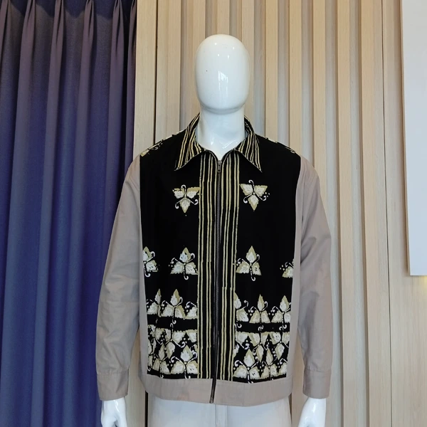 Jaket Pria 12 ( Motif Tri Hita Karana)