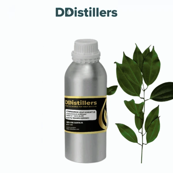 Cinnamon Leaf Korintje / Daun Kayu Manis Kerinci Essential Oil Pure 100%, 500ML-1L HDPE/SS