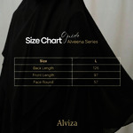 ALVIZA Khiban Maheen Anti UV Khimar Bandana Hijab Instan Syari Alveena Series