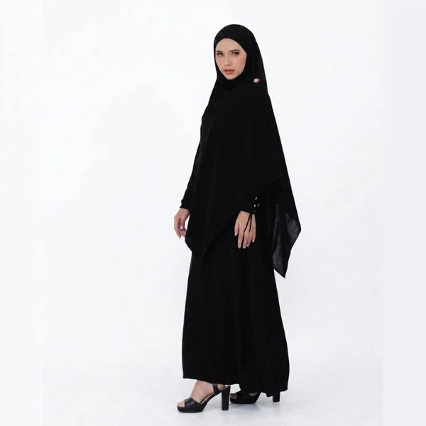 ALVIZA Khiban Maheen Anti UV Khimar Bandana Hijab Instan Syari Alveena Series
