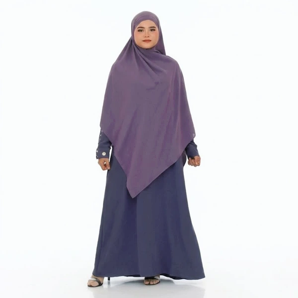 ALVIZA Khiban Maheen Anti UV Khimar Bandana Hijab Instan Syari Alveena Series