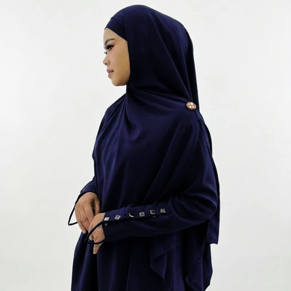 ALVIZA Khiban Maheen Anti UV Khimar Bandana Hijab Instan Syari Alveena Series