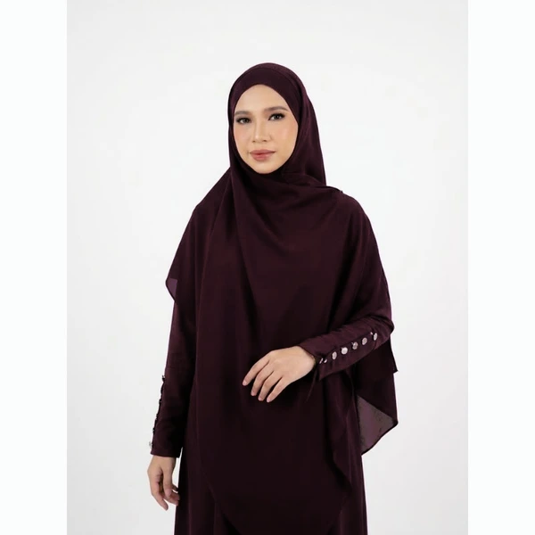 ALVIZA Khiban Maheen Anti UV Khimar Bandana Hijab Instan Syari Alveena Series