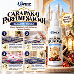 UREZ Parfum Sajadah 100ml Bacarrat Rouge Pewangi Sajadah Karpet Mukena dan Kain