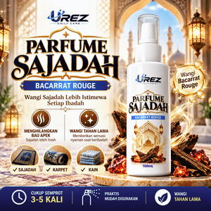 UREZ Parfum Sajadah 100ml Bacarrat Rouge Pewangi Sajadah Karpet Mukena dan Kain