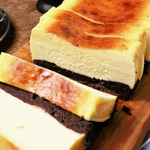 Brownies Burnt Cheesecake
