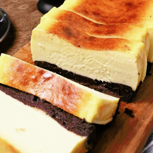 Brownies Burnt Cheesecake
