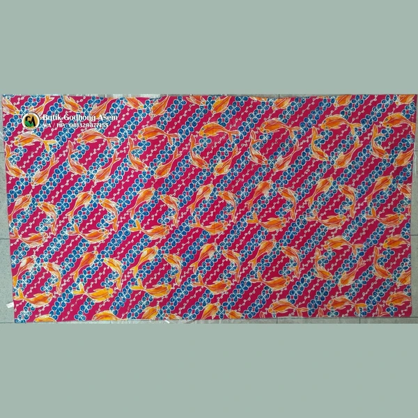 Batik TUlis Motif KOi KawungAserm