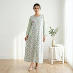 Abaya Simply 7/8 Bordir Cantik - Marsalia Embroidery