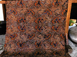 Kain Batik Motif Pramugari Latar Kembang Pacar