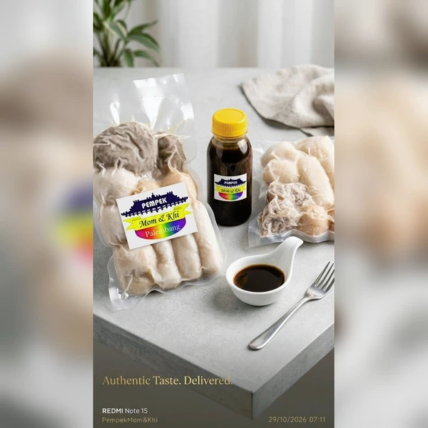Pempek Kecil Campur isi 10 Pcs