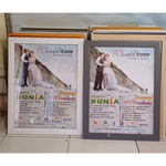 12R Frame Foto - Pigura Photo - Bingkai Minimalis PLJL 3 30x40 Pakai Kaca