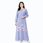 Abaya Panjang Bordir Lucu - Marsalia Embroidery