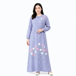 Abaya Panjang Bordir Lucu - Marsalia Embroidery