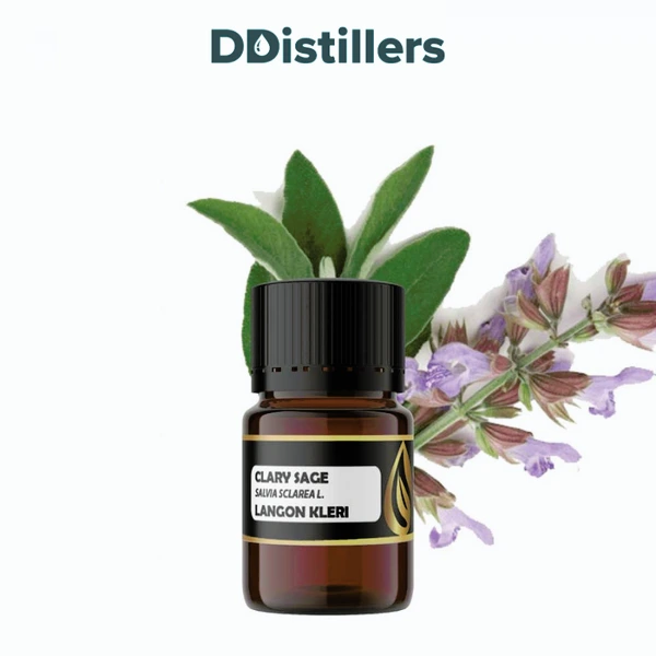 Clary Sage / Langon Kleri Essential Oil Pure 100%, 2-10ML GS