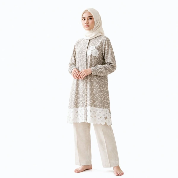 Tunik Bunga Cantik - Marsalia Embroidery
