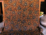 Kain Batik Motif Irian Latar Kembang Pacar