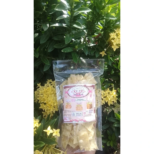 Keripik pangsit daun kelor