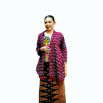 Kebaya Tunik Kutubaru Tenun Lukis Joran