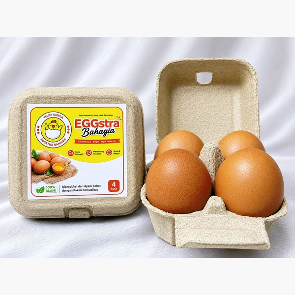 Telur Ayam Omega EGGstra Bahagia-Fresh-Cage Free