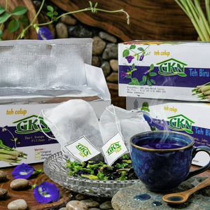 Teh celup Telang rempah mix buah buahan - 24 celup