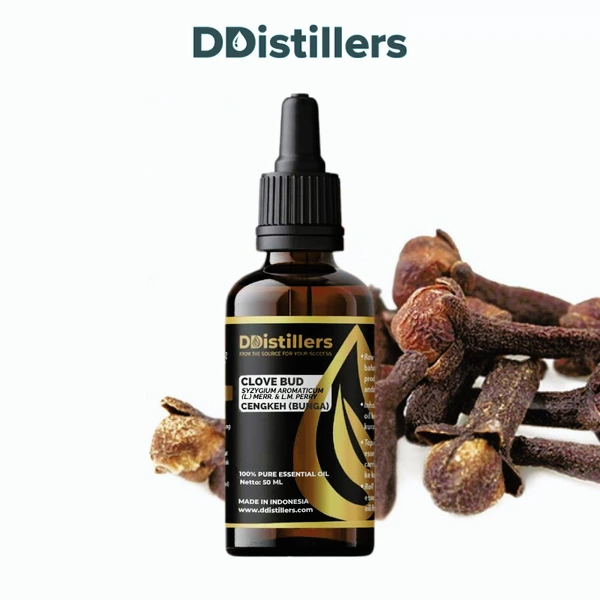 Clove Bud / Bunga Cengkeh Essential Oil Pure 100%, 50-100ML GS