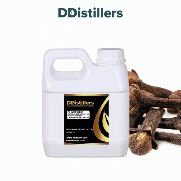Clove Bud / Bunga Cengkeh Essential Oil Pure 100%, 500ML-1L HDPE/SS