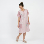 Daster Segitiga Lengan Bordir Cantik - Marsalia Embroidery