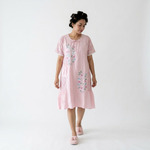 Daster Segitiga Lengan Bordir Cantik - Marsalia Embroidery