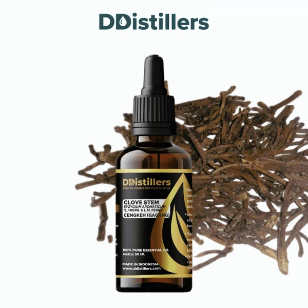 Clove Stem / Batang Cengkeh Essential Oil Pure 100%, 50-100ML GS