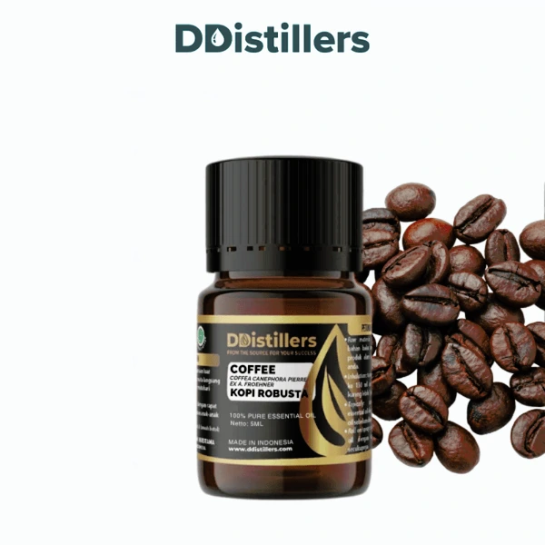 Coffee / Kopi Robusta Essential Oil Pure 100%, 2-10ML GS