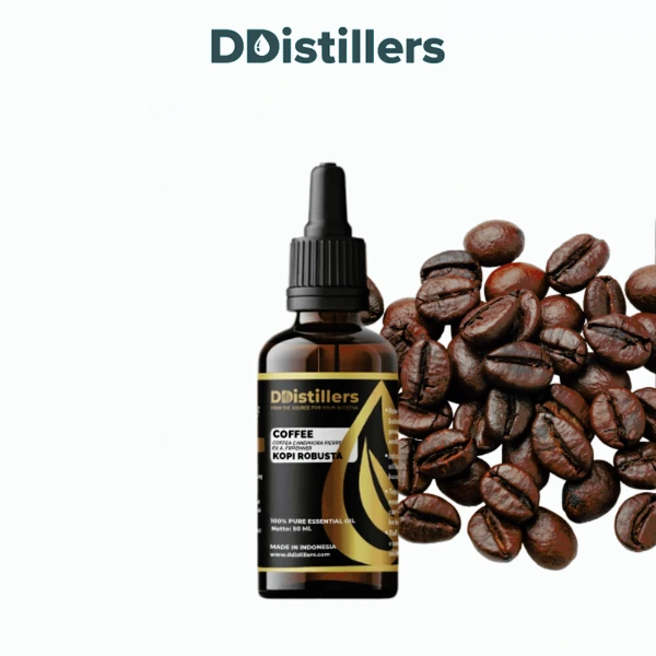 Coffee / Kopi Robusta Essential Oil Pure 100%, 50-100ML GS