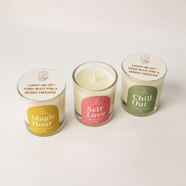 Hidden Message Candle 70gr