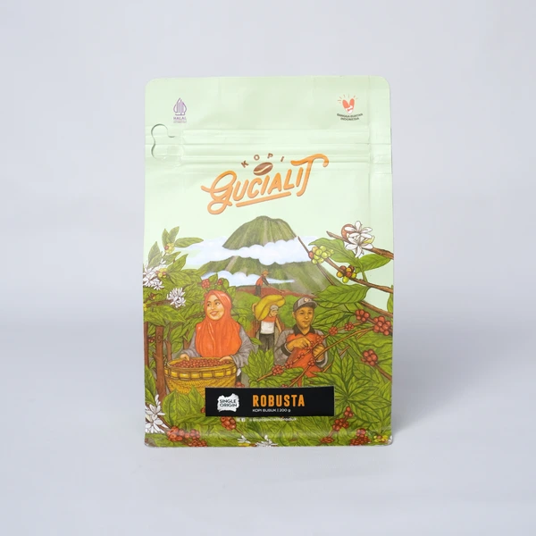 Kopi Robusta 200 gram Bale Kopi Gucialit