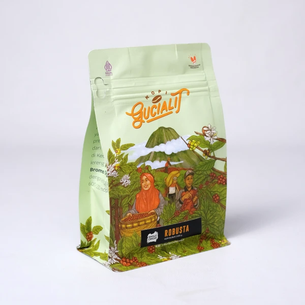Kopi Robusta 200 gram Bale Kopi Gucialit