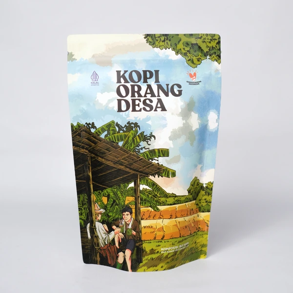 Kopi Robusta 100 gram Kopi Orang Desa Kopi Gucialit