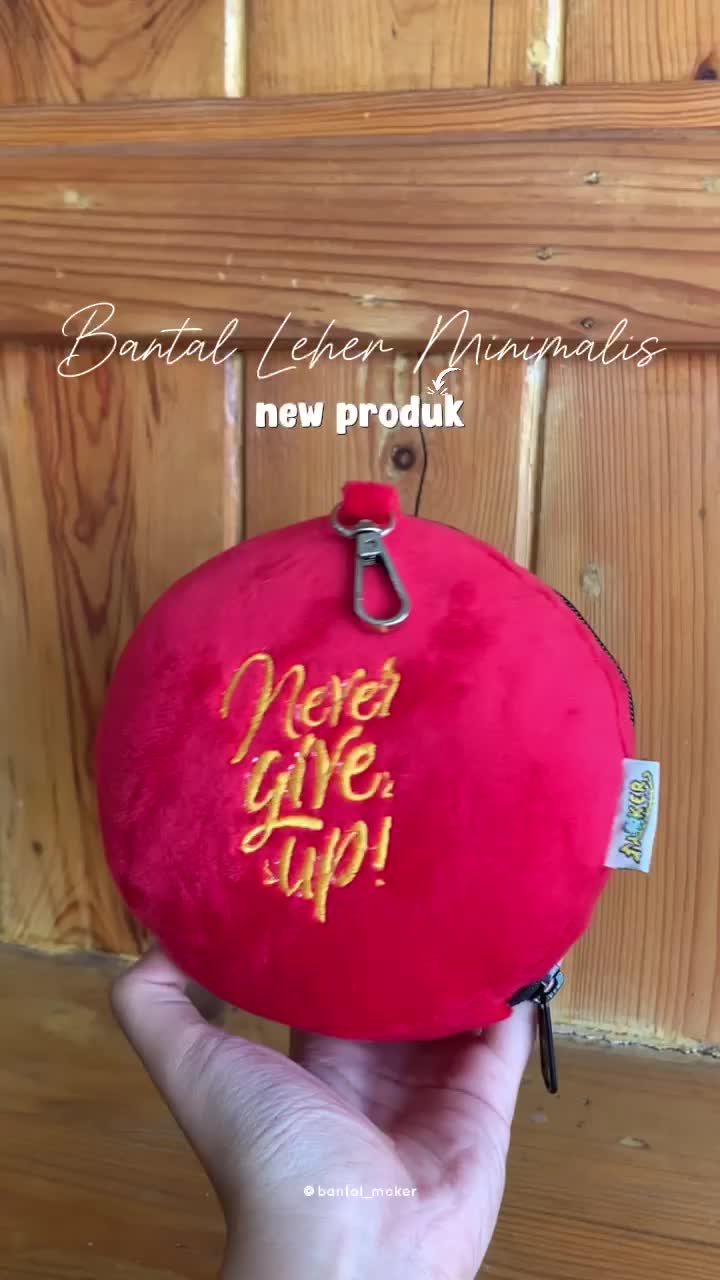 Bantal leher minimalist 3 in 1