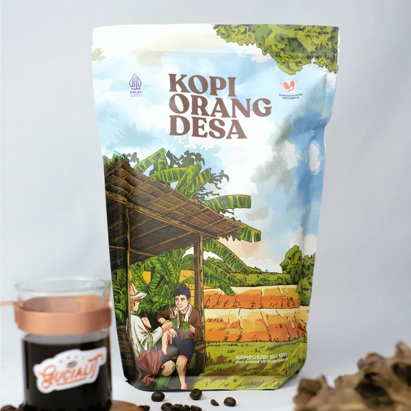 Kopi Robusta 1 Kg Kopi Orang Desa Bale Kopi Gucialit