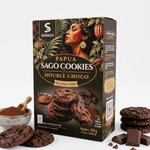 Sasagu Papua Sago Cookies Double Choco Gluten Free