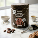 Sasagu Papua Sago Cookies Double Choco Gluten Free