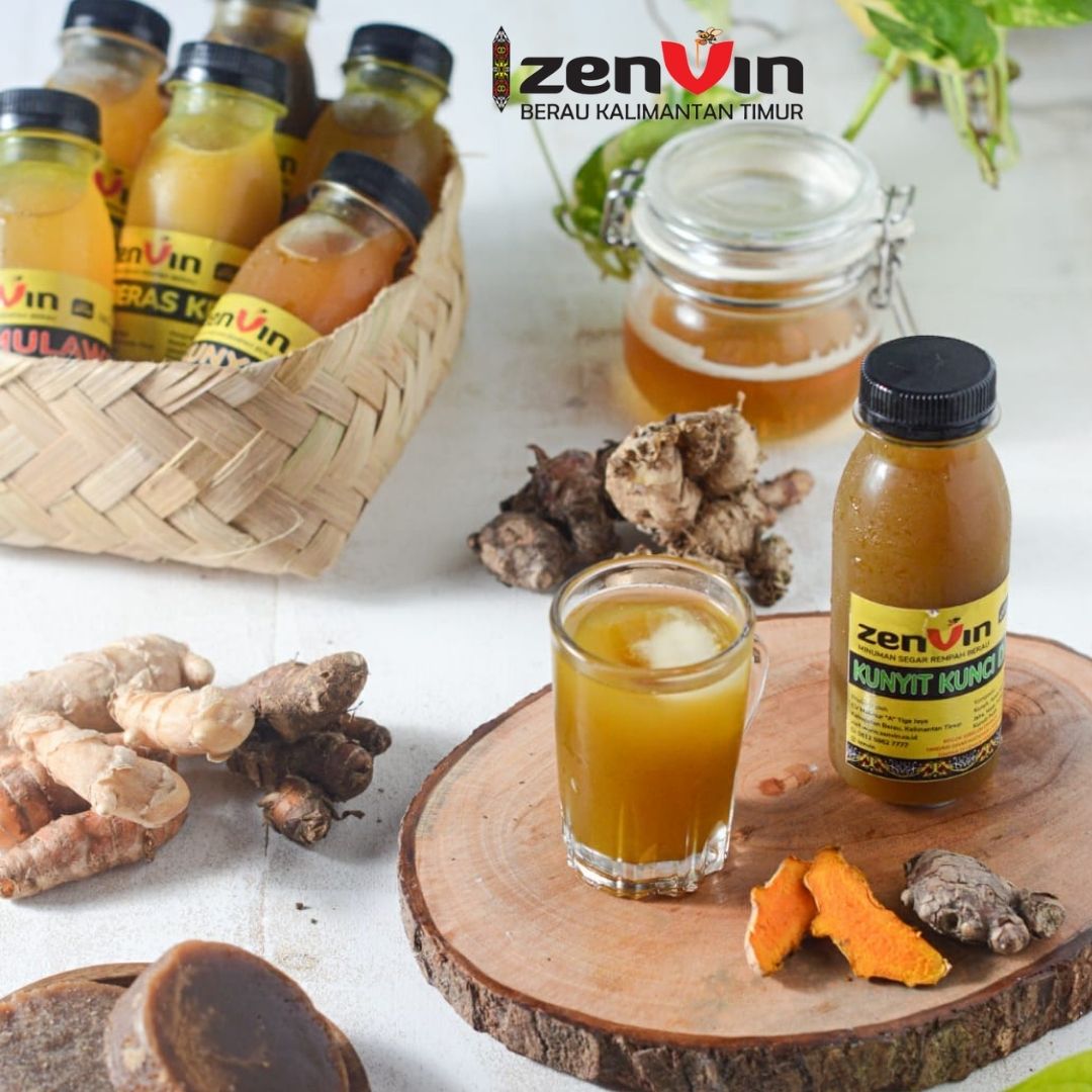 Minuman Herbal ZenVin Kunyit Kunci Daun Sirih