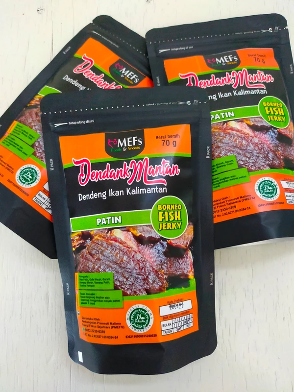 Dendeng Ikan Patin DendankMantan MEFs [70 g]