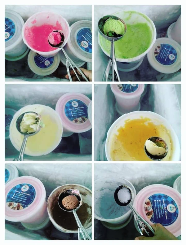 Es Krim Aneka Rasa per Pail/8 Liter