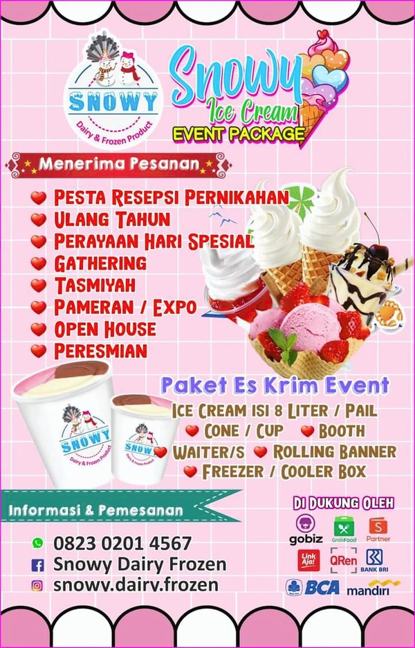 Ice Cream Event Package