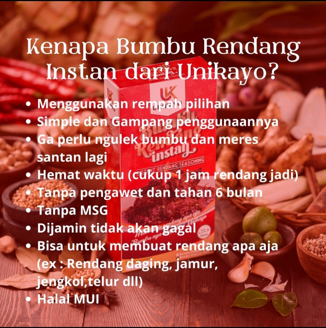 Bumbu Rendang Instan Original