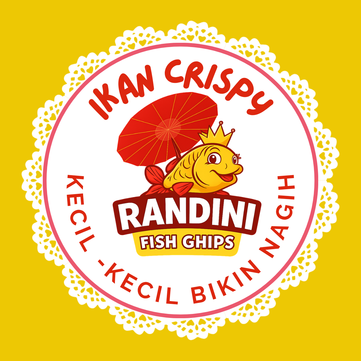 cemilan ikan randini